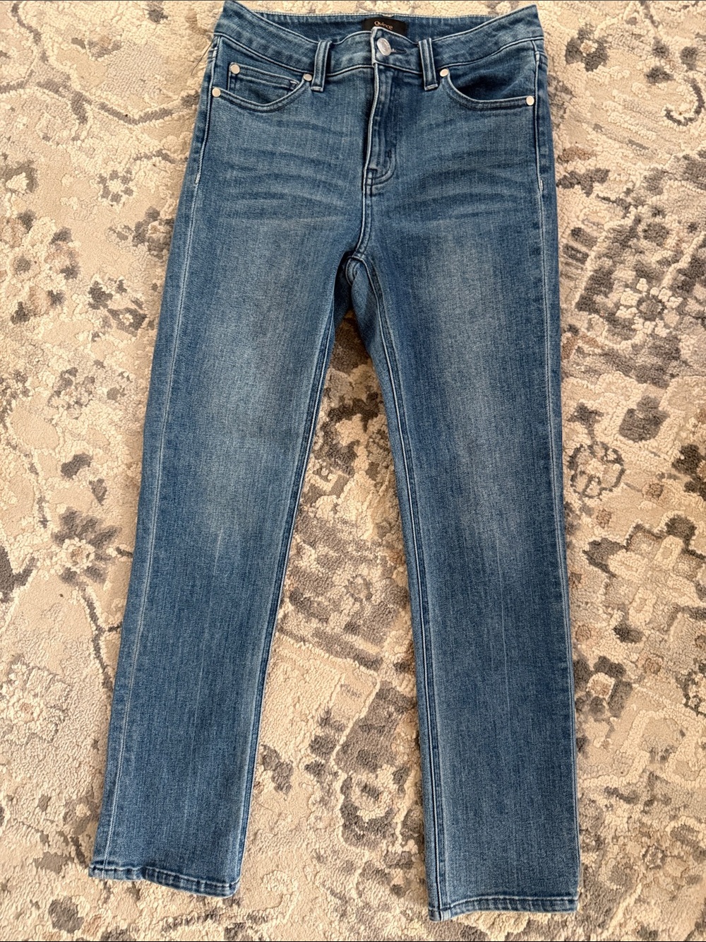 Quince organic cotton Women's Blue Straight Leg Jeans